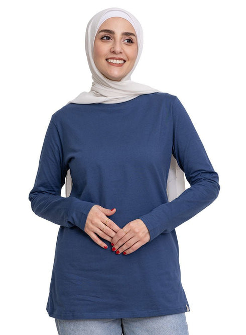 True Blue Long - Sleeve - Khotwh